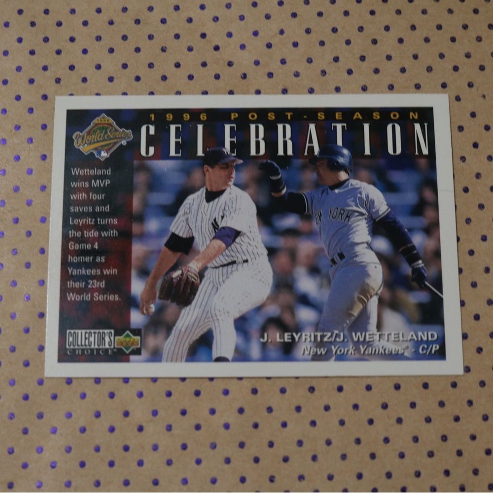 1996 Post Season Celebration #224 Baseball Card